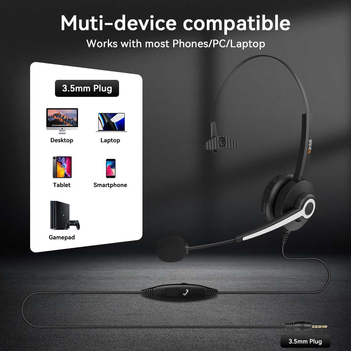 3.5mm Headphones | Wantek