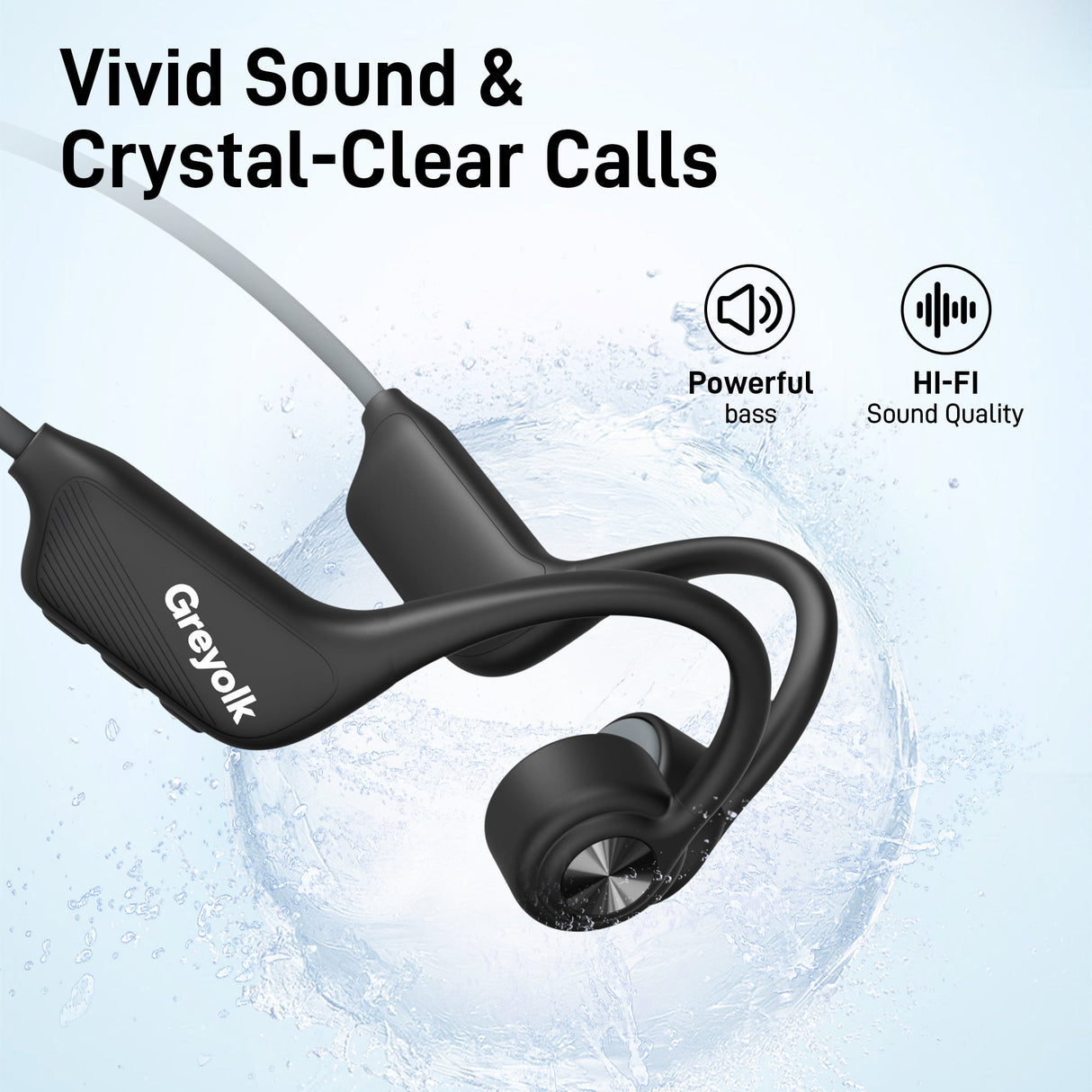 Greyolk® V5PRO Boneconduction Headset