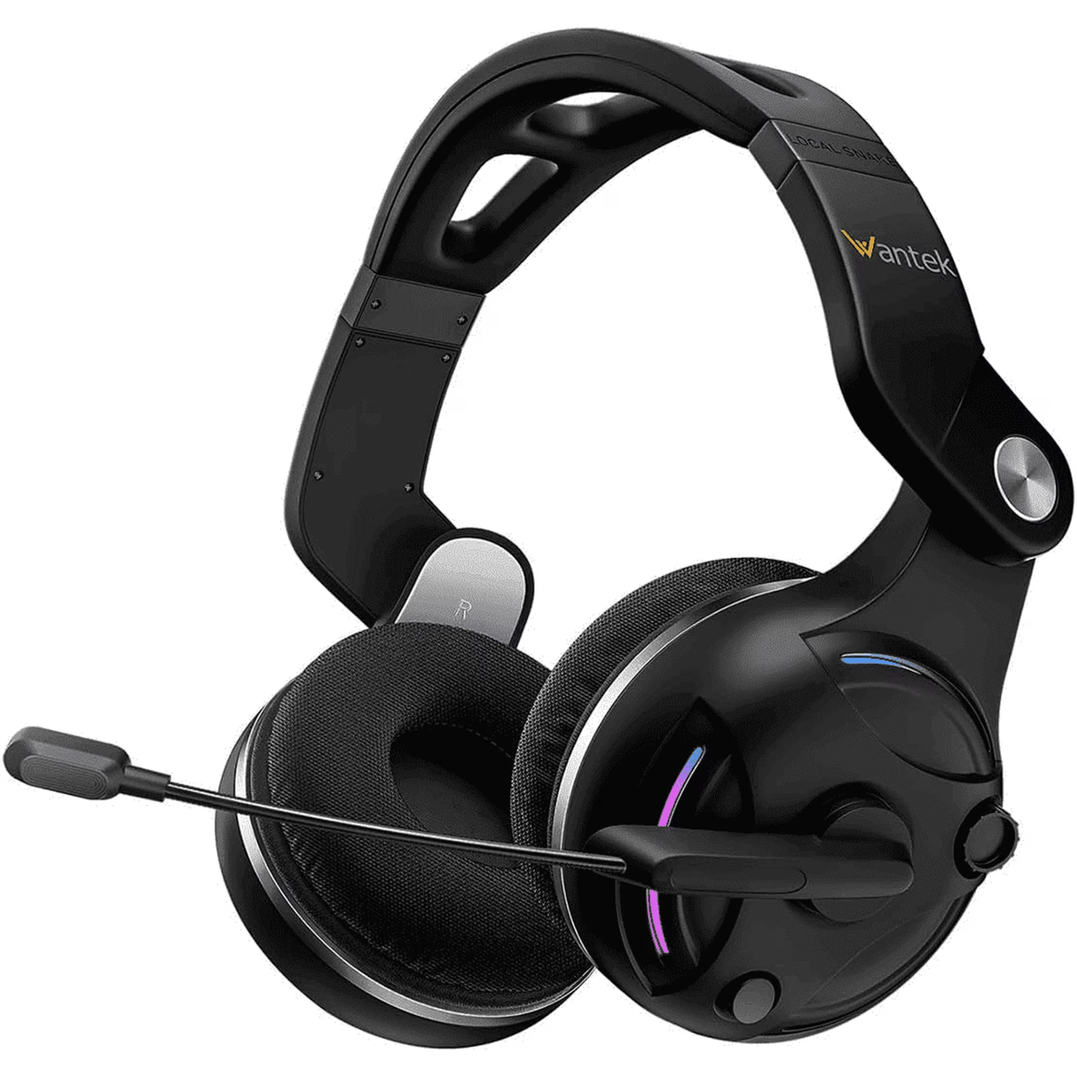 Wantek Wireless Bluetooth 5.3 Headset with Microphone AI Noise Cancelling For Phones PC