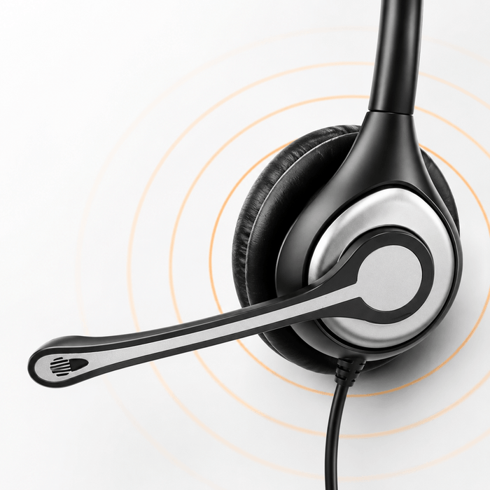 Wantek office headset designed for clear voice calls