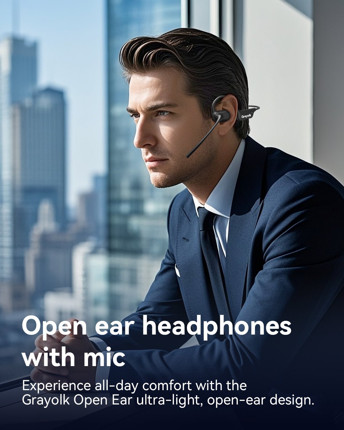 Greyolk® V3 Boneconduction Headset