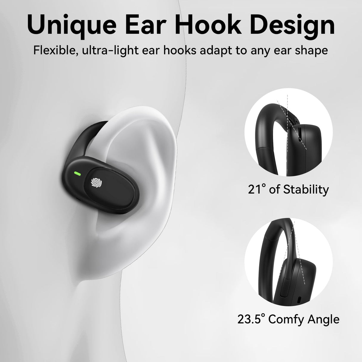 Kimhost® OBT039 Earhook Earphone