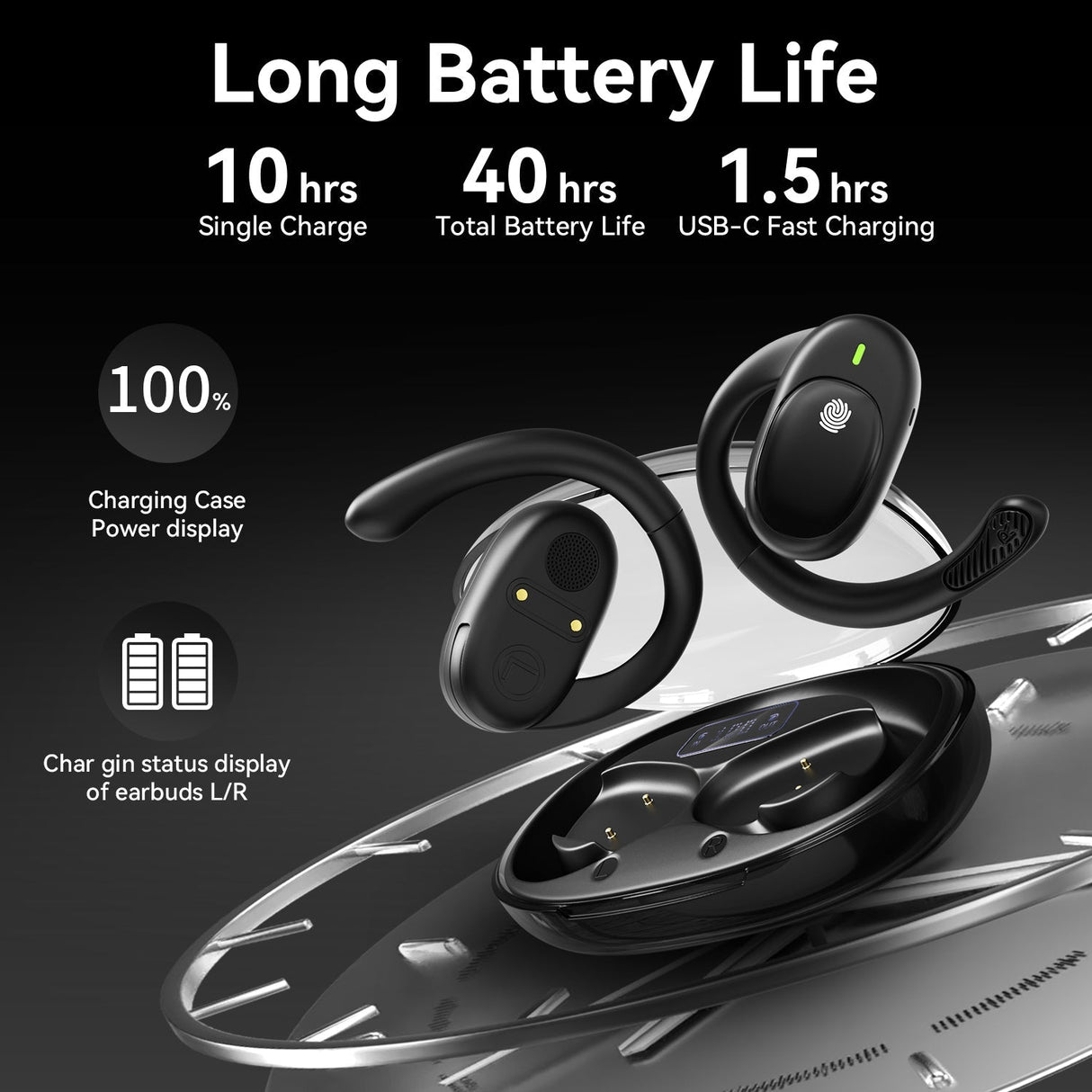 Kimhost® OBT039 Earhook Earphone