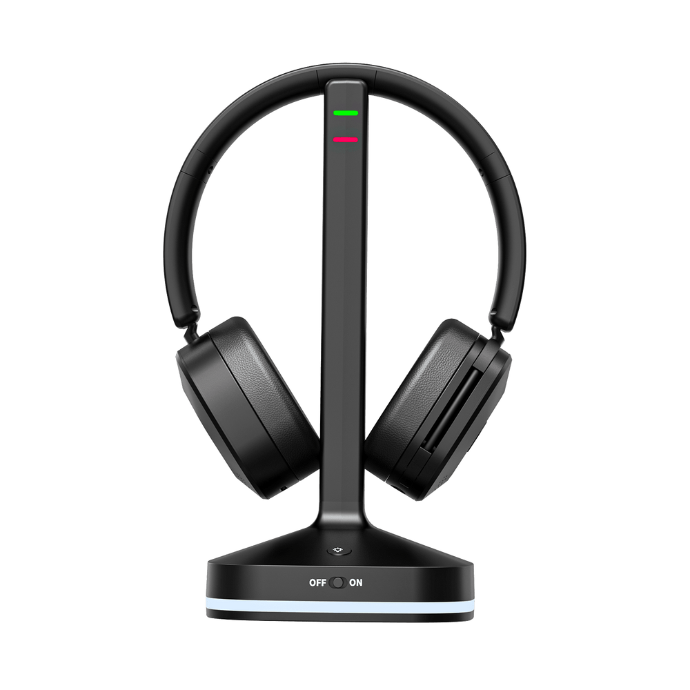 Wantek® 186BTC Bluetooth Multipoint Headset for Work