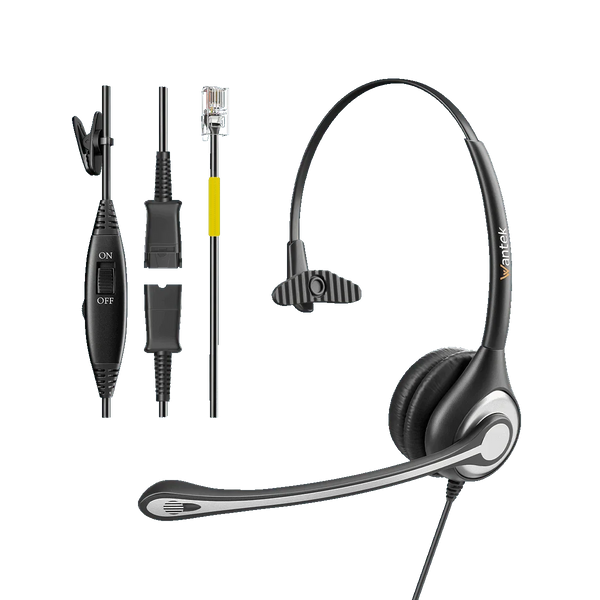 Headset RJ9 - a600 | Wantek Headset RJ9 - a600 | Wantek