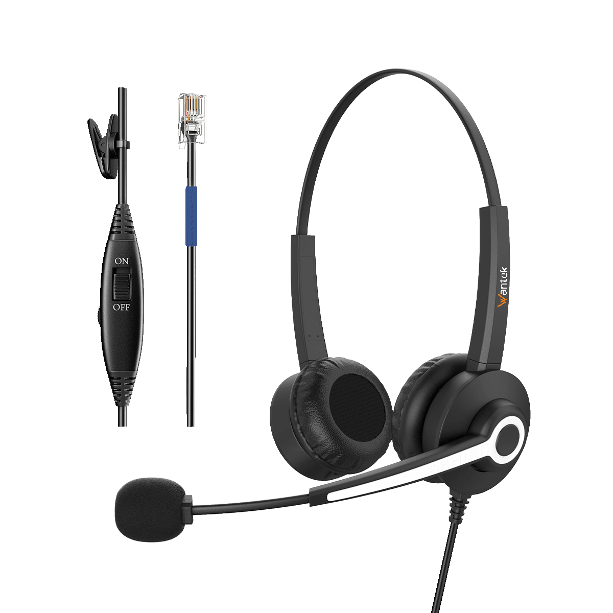 Best Corded Noise Cancelling Headsets for Meetings & Call Centers – Wantek