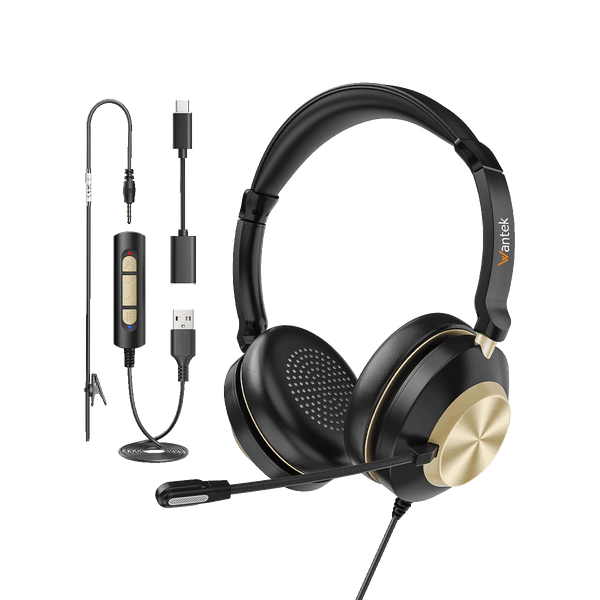Headset with Mic with USB | Wantek